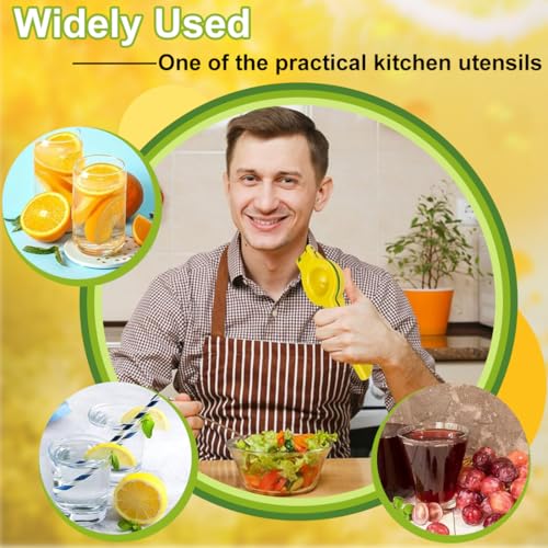 Presse Agrumes Manuel, Presse-citron pour obtenir chaque dernière goutte, Presse Agrume Manuel Résistant, Presse-agrumes manuel à extraction maximale facile à utiliser, pour Cuisine, Bar, Restaurant – Image 6