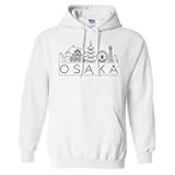 Skyline Osaka Japan Hoodie Sweatshirt Unisex