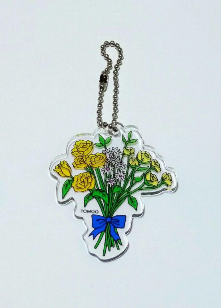 Amazon.co.jp: TOMOO present アクリルキーホルダー 花束