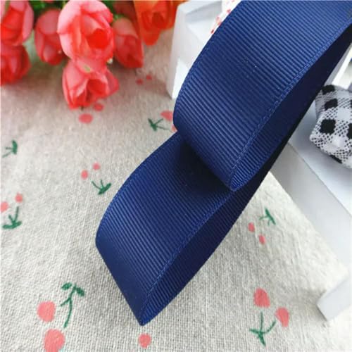 JTDISHI Solid Color Grosgrain 1-1/2" 38MM/25MM 10Yards Ribbons For Hair Bows/Gift Packaging DIY Christmas Decor Materials