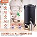 VEVOR 20Lbs Wax Melter for Candle Making, 10 L Extra Large Electric Wax Melting Pot, with Easy Pour Spout and 9-Level Temp Control, Easy Clean for Candle Soap Cream Beauty Bulk Production Business