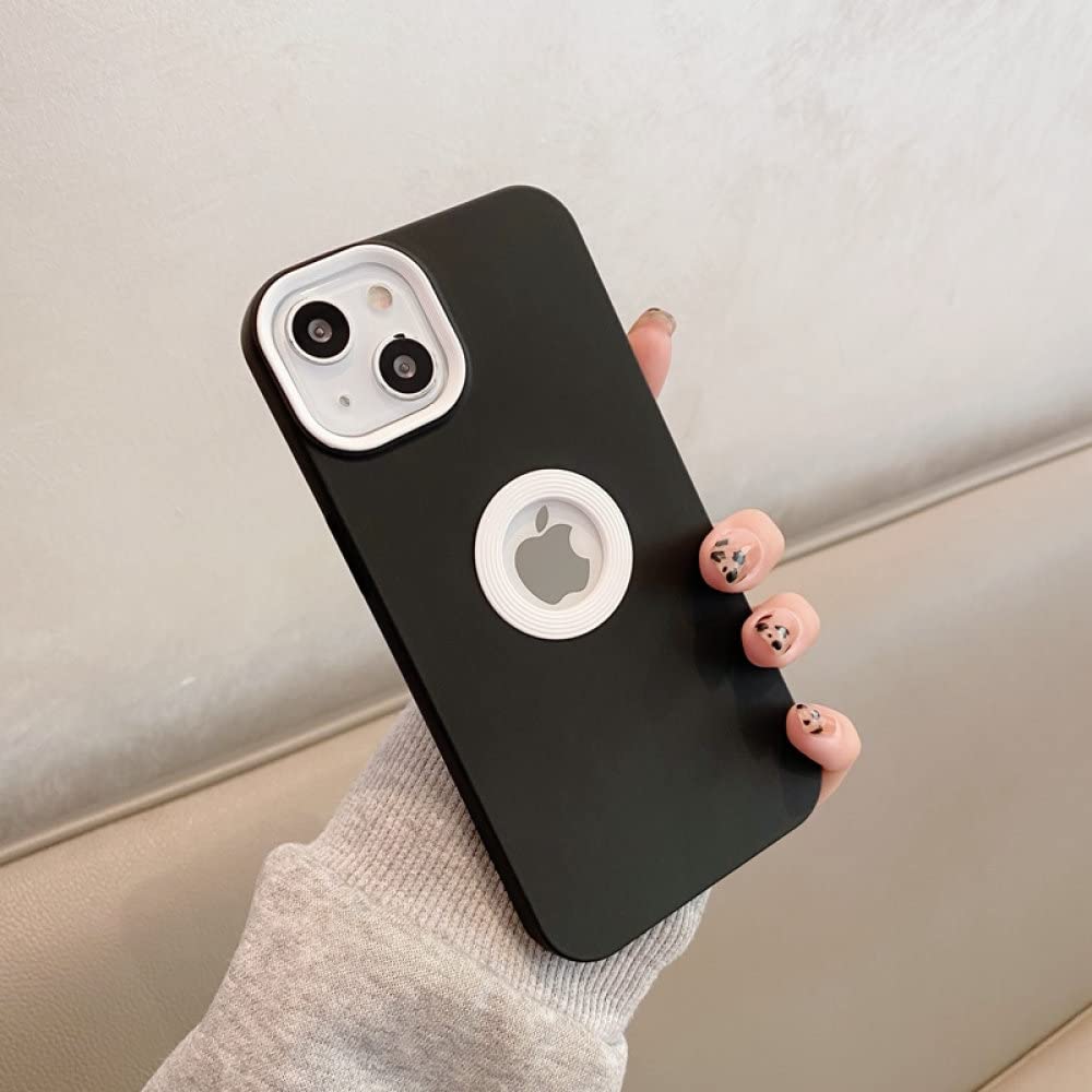 Coque Silicone TPU Pour iPhone 12 - MASSILIA TECH - Noir - Souple