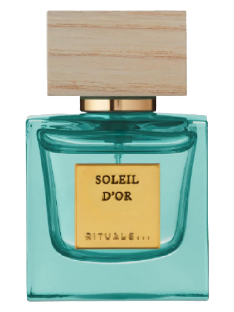 Rituals Soleil d'Or Eau de Parfum, 15 ml, lakon podróżny, świeży zapach z bergamotką i drewnem cedrowym