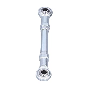 M8 Ball Joint, 100mm Metal Durable Anticorrosion Steering Tie Rod Set Wearproof Rugged for Electric Mini Kids ATV Go Kart Quad Dirt Pit Bike