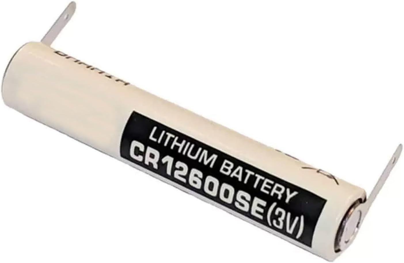 CR12600SE 3V Instrument Equipment PLC Lithium Battery Parts Customizable Plug(with feet)