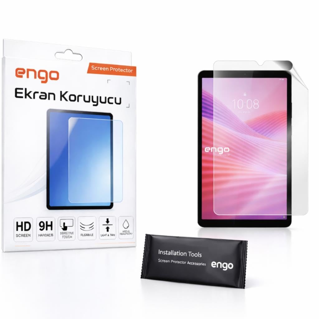 Engo Lenovo Tab One Tb305xu 8.7 İnç İle Uyumlu Paperfeel Ekran Koruyucu Kağıt Hissi Veren Dokulu Mat Yüzey, Tablet Kalem Kullanımı, Not Alma Ve Çizim İçin