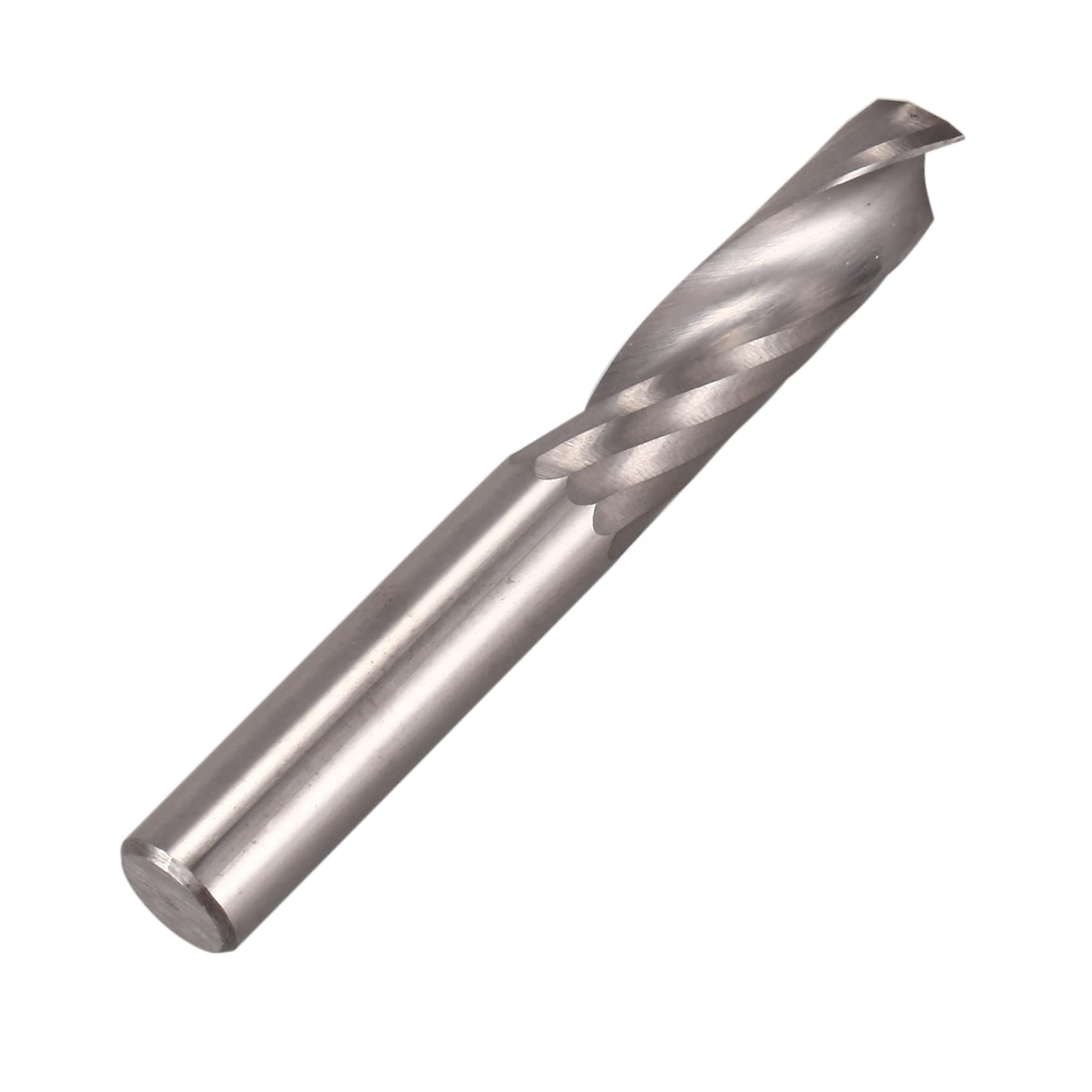 y- 20Pcs 6mm 1/4 Pulgada Carbide Cnc Router Bits One Single Flute End Mill Tools 22mm