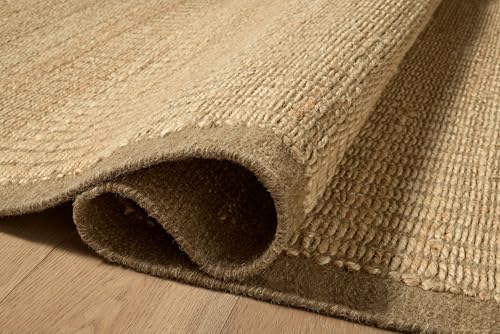 Tapete Loloi Lilah Natural/Bark 106.7x139.7 cm miniatura 4
