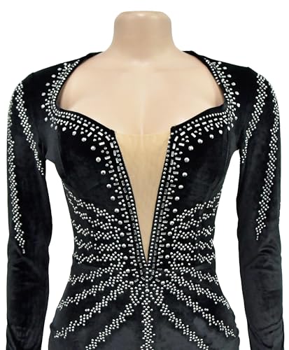 Image of Figdaw Rhinestone Embellished Formal Gowns and Evening Dresses for Women 2026