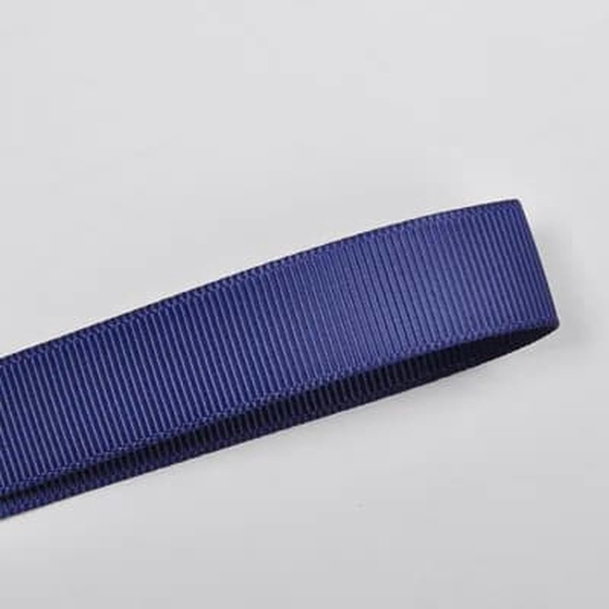 Cinta de grogrén sólida de 6, 9, 13, 16, 19 y 22 mm, 100 yardas, azul violeta, para envolver vestidos, decoración, bricolaje, azul, 371, 22 mm