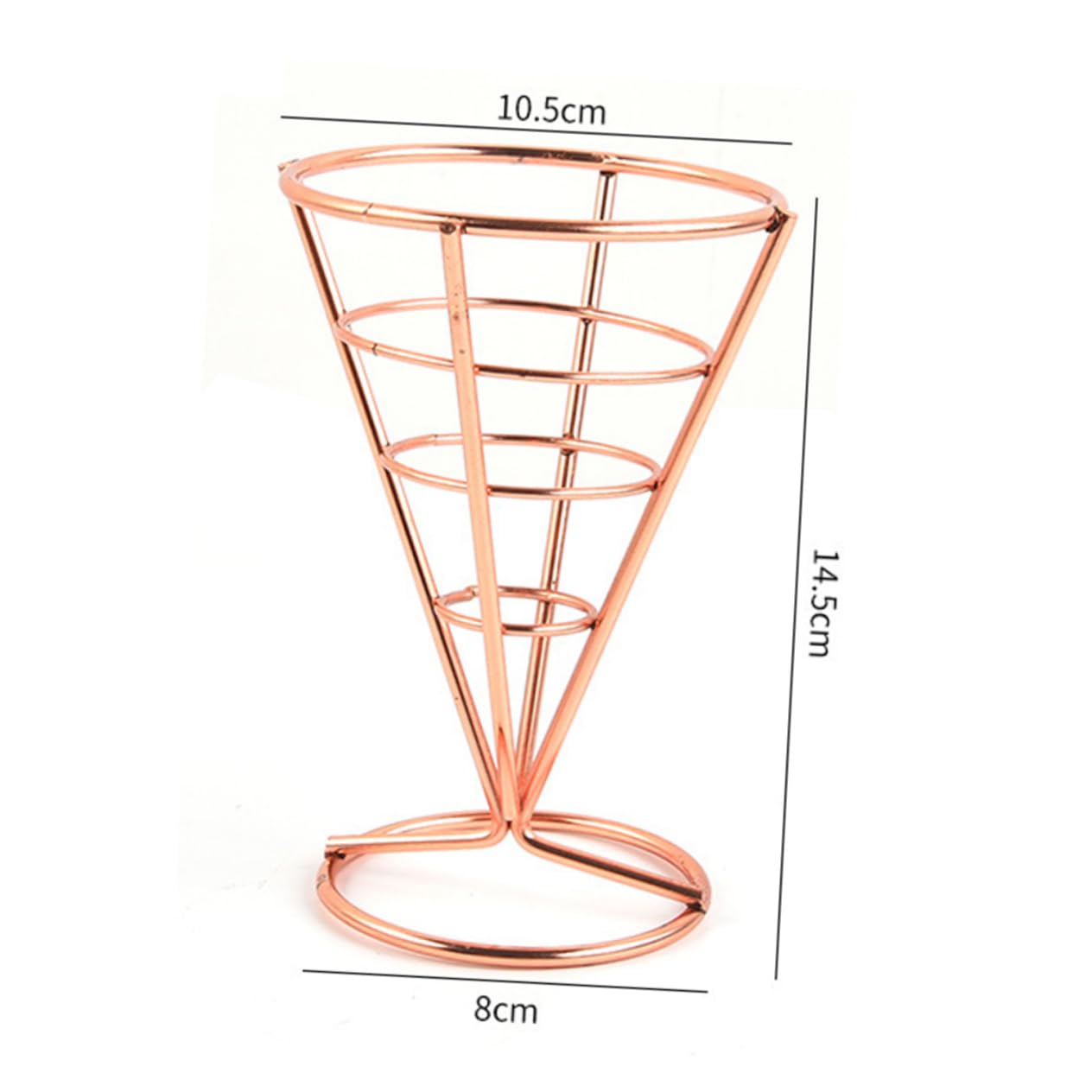 STOBAZA French Fry Cone Serving Rack Stylish Restaurant Supplies for Fries Chicken and Appetizers Cafe Use