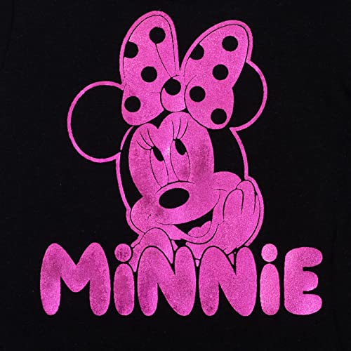 Disney Minnie Mouse Girls Pullover Metallic T-Shirt Toddler to Big Kid4