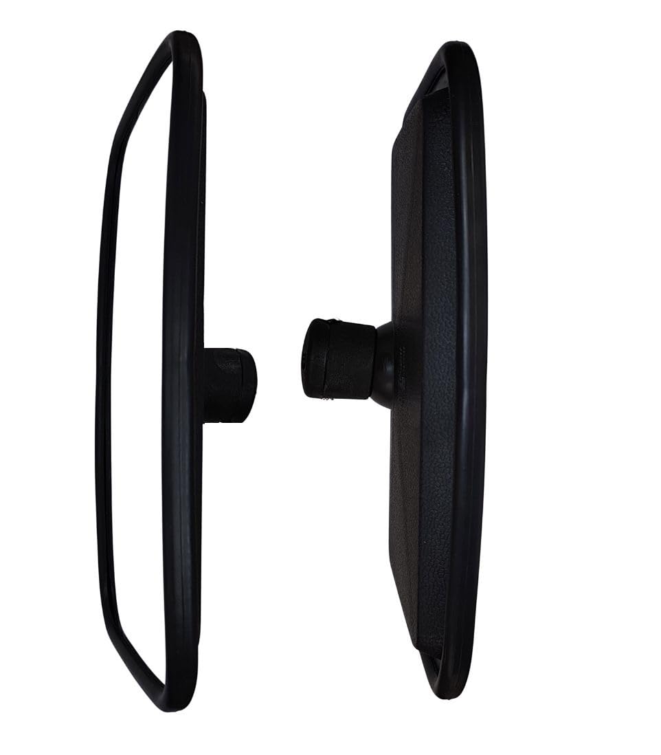 Juego de 2 espejos exteriores universales 33 cm x 19 cm E6 para camioneta