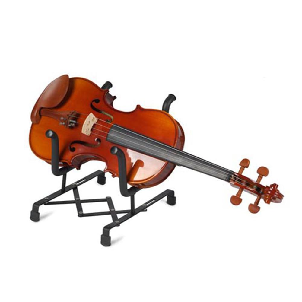 Supporto Ukulele In Legno Pieghevole - Per Mandolino, Violino, Banjo - Con Bordo Spugna Protettivo - Helweet - Foto 8