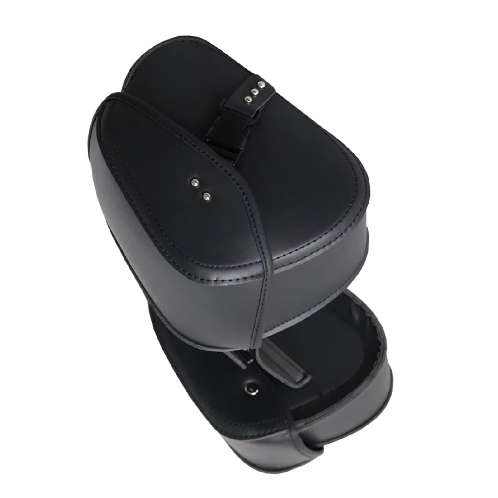 Compatibile Con Yamaha 2 Pezzi Borse Laterali Moto Nere Custodia Attrezzi Laterale In PU La Conservazione Dei Bagagli Borsa Per Delle Motociclette Sacche Moto