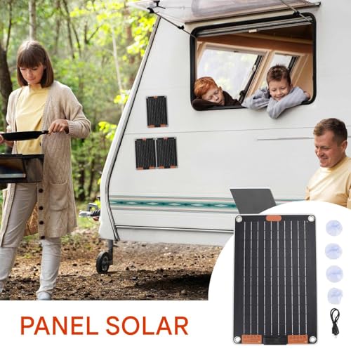 Paneles solares CARGE para mochileros, viajes y energía eléctrica al aire libre 2