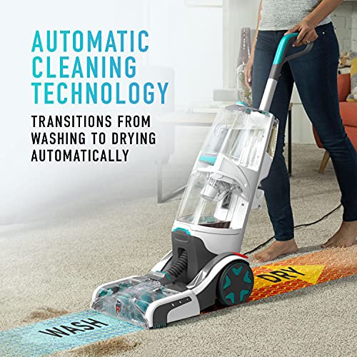 Hoover Smartwash Automatic Carpet Cleaner, FH52000, Turquoise & Hoover Oxy Deep Cleaning Carpet Shampoo, 50oz Formula, AH30950, White & Hoover Renewal Deep Cleaning Carpet Shampoo, 64oz Formula - image 3