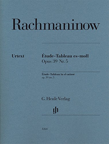 Rachmaninow, S: Étude-Tableau es-moll op. 39 Nr. 5
