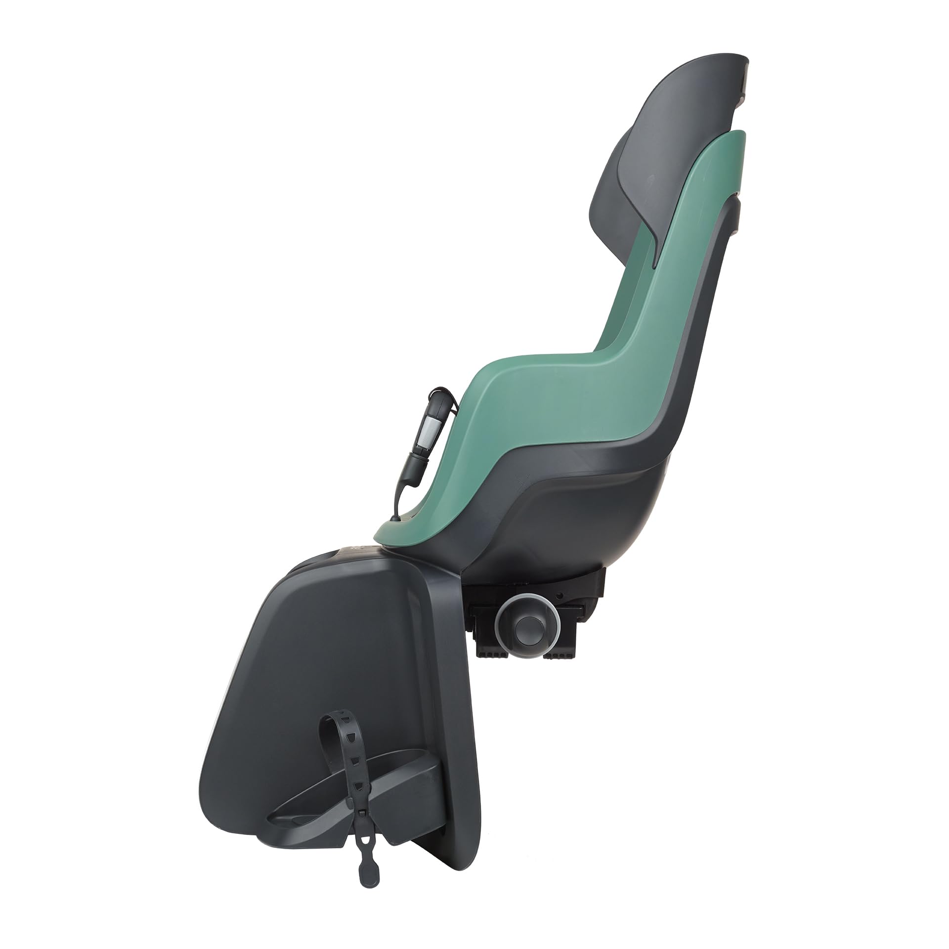 BOBIKE 8012600006 - tylna ławka rowerowa dla dzieci z systemem leżenia do rowerów z kołami biegowymi od 26" do 29", odpowiednia dla dzieci z mocowaniem w bagażniku, w kolorze mięty pieprzowej