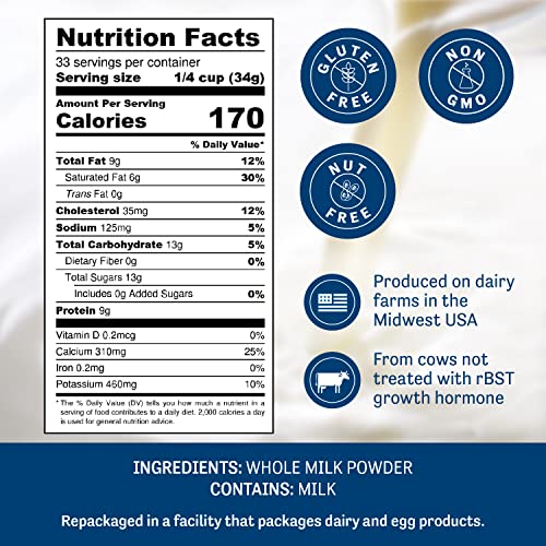 Judee'S Gluten Free Judee'S Whole Milk Powder thumb #2