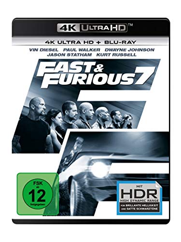 Fast & Furious 7 - Extended Version (4K Ultra-HD) (+ BR) [Blu-ray]