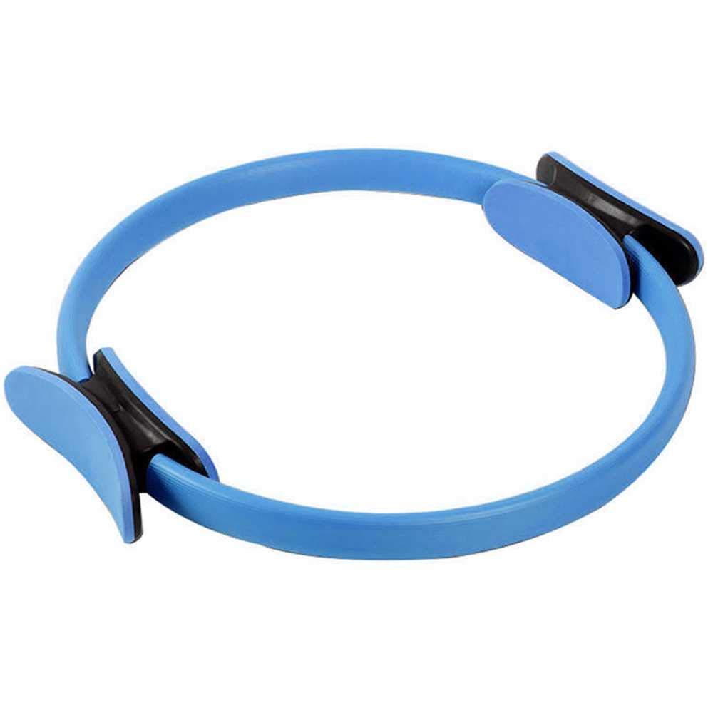 Anel Pilates magic circle Tonificador Círculo Mágico exercícios Azul 893-BL - Lorben