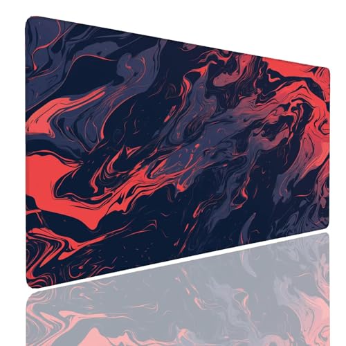 Grand épais mousepad 4mm contre la fatigue du poignet et glissement