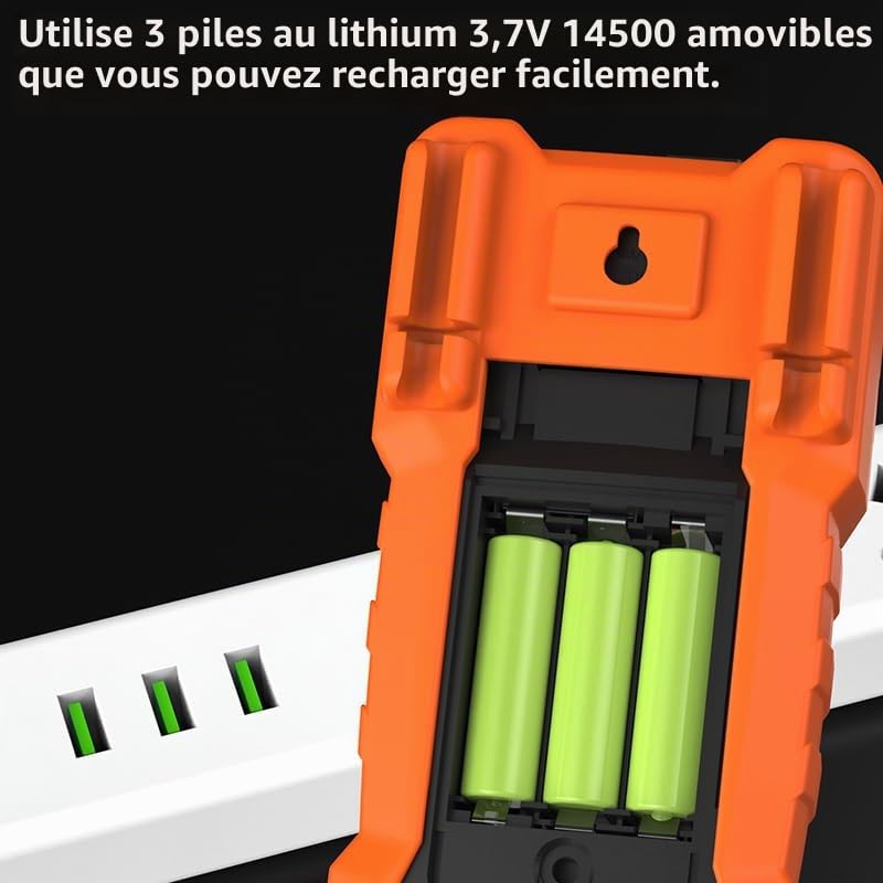 Testeur de résistance d'isolation 1000 V AC/DC, mégohmmètre numérique avancé, mesure la résistance d'isolation jusqu'à 20 GΩ, mesure de tension jusqu'à 1000 V, multimètre électronique à secouer
