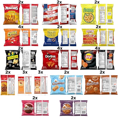 Frito Lay Ultimate Snack Care Package, Variety Assortment of Chips, Cookies, Crackers & More, (Pack of 40) - Image 3