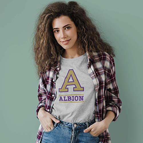 CreateMyTee | Albion College 2 Color A T-Shirt | Albion Britons Student and Alumni Mens/Womens T-Shirt3