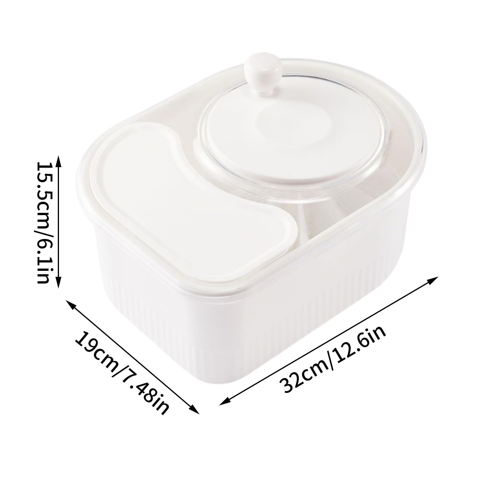 Centrifugadora Limpiadora De Verduras Y Frutas Para Cocina Tapa giratoria | De Frutas Con Tapa Para Tomate Patata Pimiento Pepino Zanahoria Lechuga Uvas Cerezas Ensalada Piña