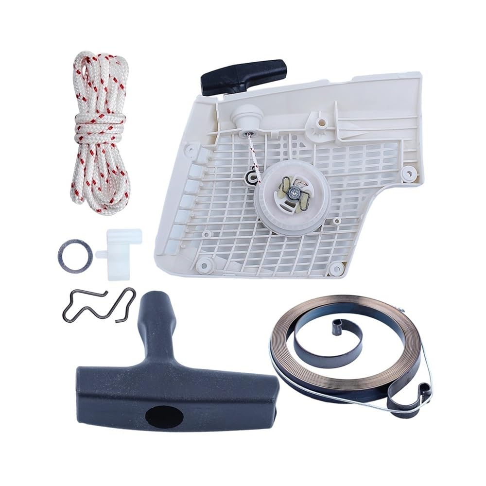 Kit de Agarre de Cuerda de trinquete de Resorte de Arranque de Retroceso Compatible con Motosierra ST MS270 MS280 MS270C MS280C MS 270 280, Repuesto de Repuesto