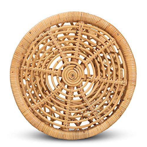 Baxton Studio Seville End Tables, Natural #TOP2
