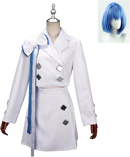 Amazon | [SUTORRY] 桐谷遥 コスプレ衣装 ウイッグ 靴 プロジェクト