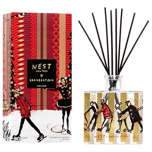 NEST New York Scented Decorative Reed Diffuser, Holiday - 5.9 oz