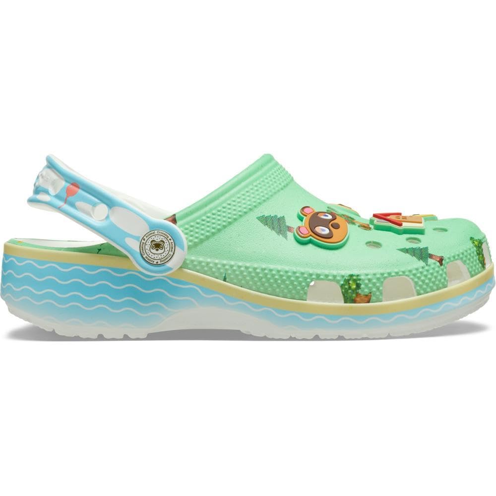 Crocs Unisexe Enfant Animal Crossing Classic Clog K Sabots, Multi, 30/​31 EU