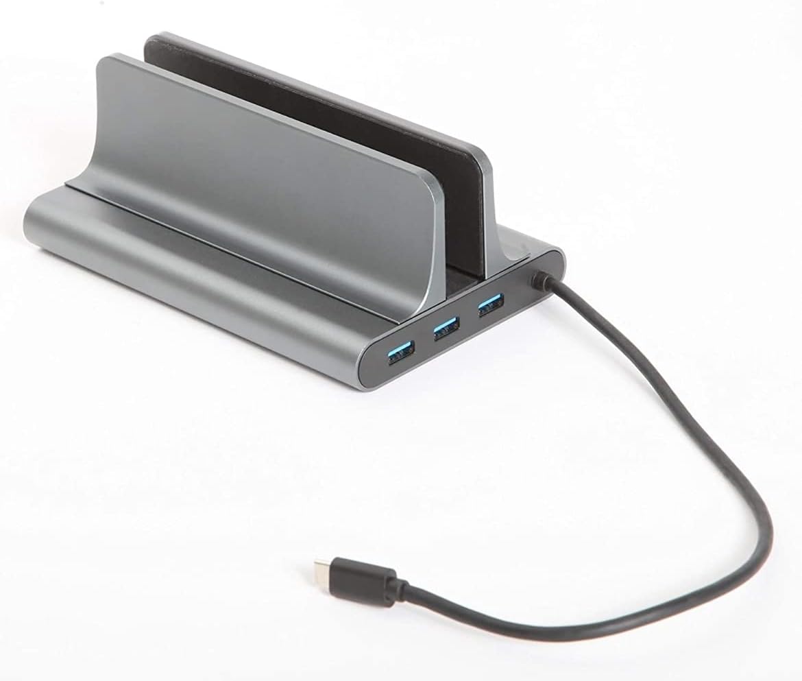 Uр Tо 40% оƒƒ Laptop Docking Station Stand, USB C, (6-in-1 Type C) Thunderbolt 3, HDMI, USB, Type C, Compatible with MacBook/MacBook Pro and IPad, Single/Dual Monitor, USB C Pro Dock, Laptop Hub, MacBook Dock Authеntіс Crаzу Dеаlѕ Laptop Docking Station Stand, USB C, (6-in-1 Type C) Thunderbolt 3, HDMI, USB, Type C, Compatible with MacBook/MacBook Pro and IPad, Single/Dual Monitor, USB C Pro Dock, Laptop Hub, MacBook Dock