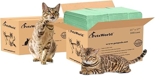Miniatura 10 de PETSWORLD Recambios de almohadillas para gatos para gatos Breeze Litter System, ultra absorbentes, de secado rápido, (100 unidades, aroma fresco)