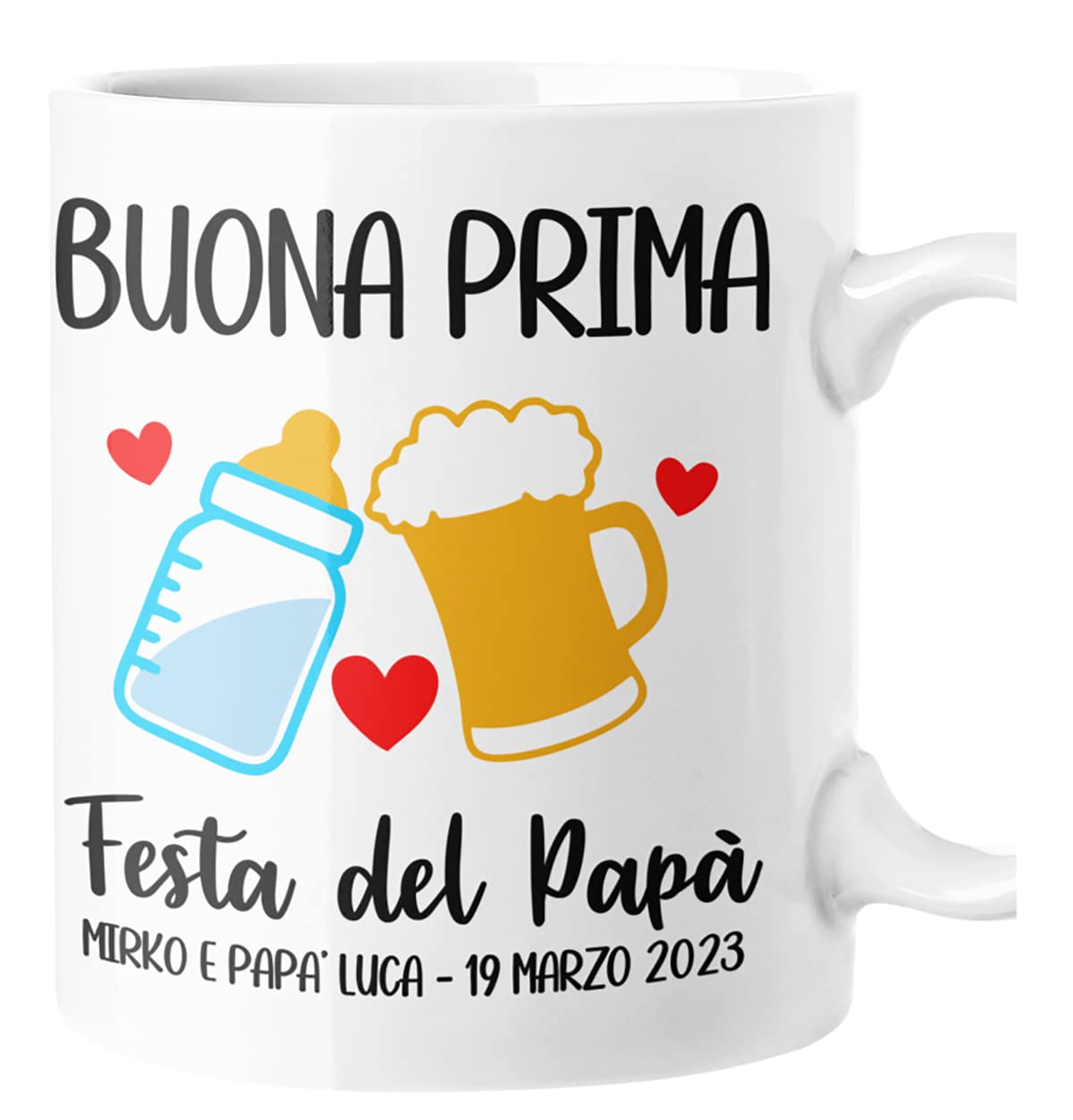 Tazza Colorfamily Papà Gamer: In Pratica Un Papà Normale Ma Molto Più Figo – Mug 11oz In Ceramica, Idea Regalo Divertente Per La Festa Del Papà - 2