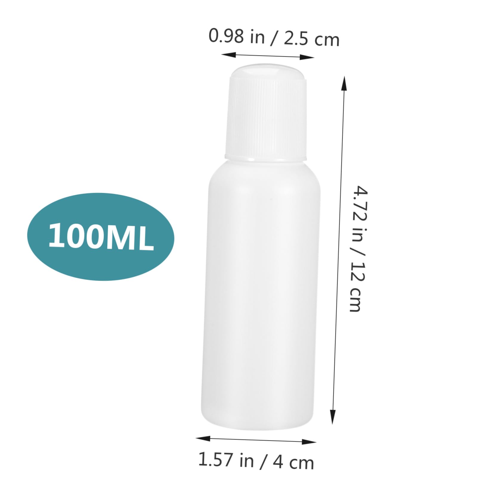 iplusmile 100 Ml Butelka Z Gąbką Do Aplikacji Maści Wielokrotnego Użytku Mała Butelka Z Gąbką Do Olejów I Kremów