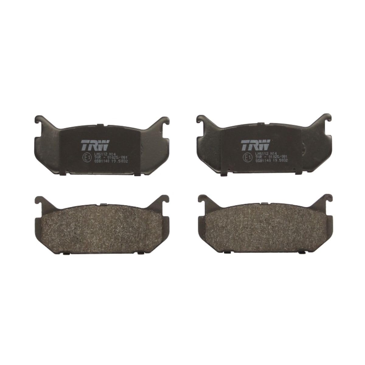 TRW Automotive AfterMarket GDB1140 pastilla de freno