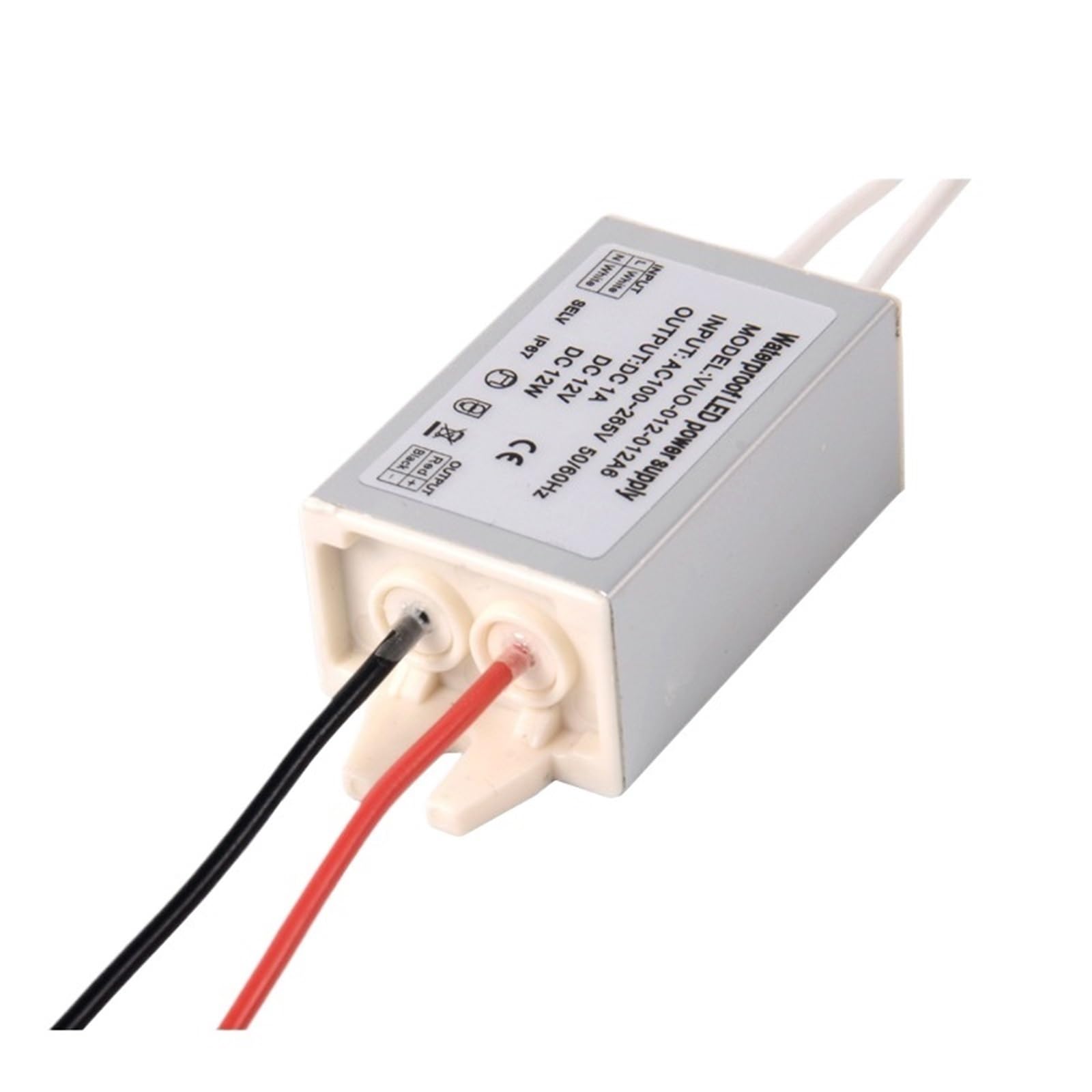 Fuente de alimentación LED impermeable 220V a 12V Driver Transformador IP67