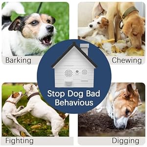 Anti Barking Device, Dog Bark Deterrent Devices, Anti Barking Device Indoor Outdoor, Ultrasonic Dog Barking Control Devices with 4 Modes Up to 50 Ft, Anti Bark Device for Dogs, Dog Barking Silencer Anti Barking Device, Dog Bark Deterrent Devices, Anti Barking Device Indoor Outdoor, Ultrasonic Dog Barking Control Devices with 4 Modes Up to 50 Ft, Anti Bark Device for Dogs, Dog Barking Silencer