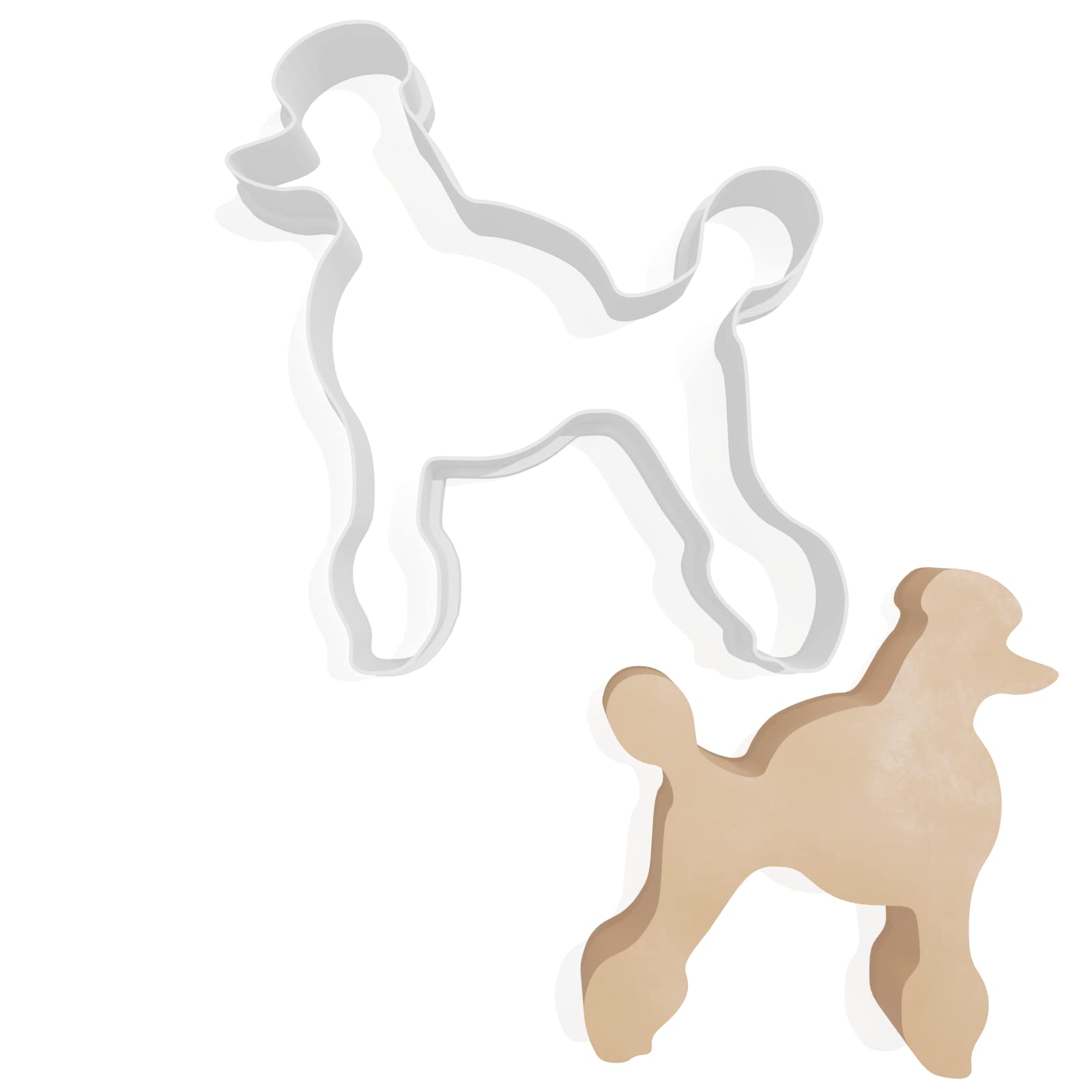 Poodle Dog Cookie Cutter - 3 Sizes