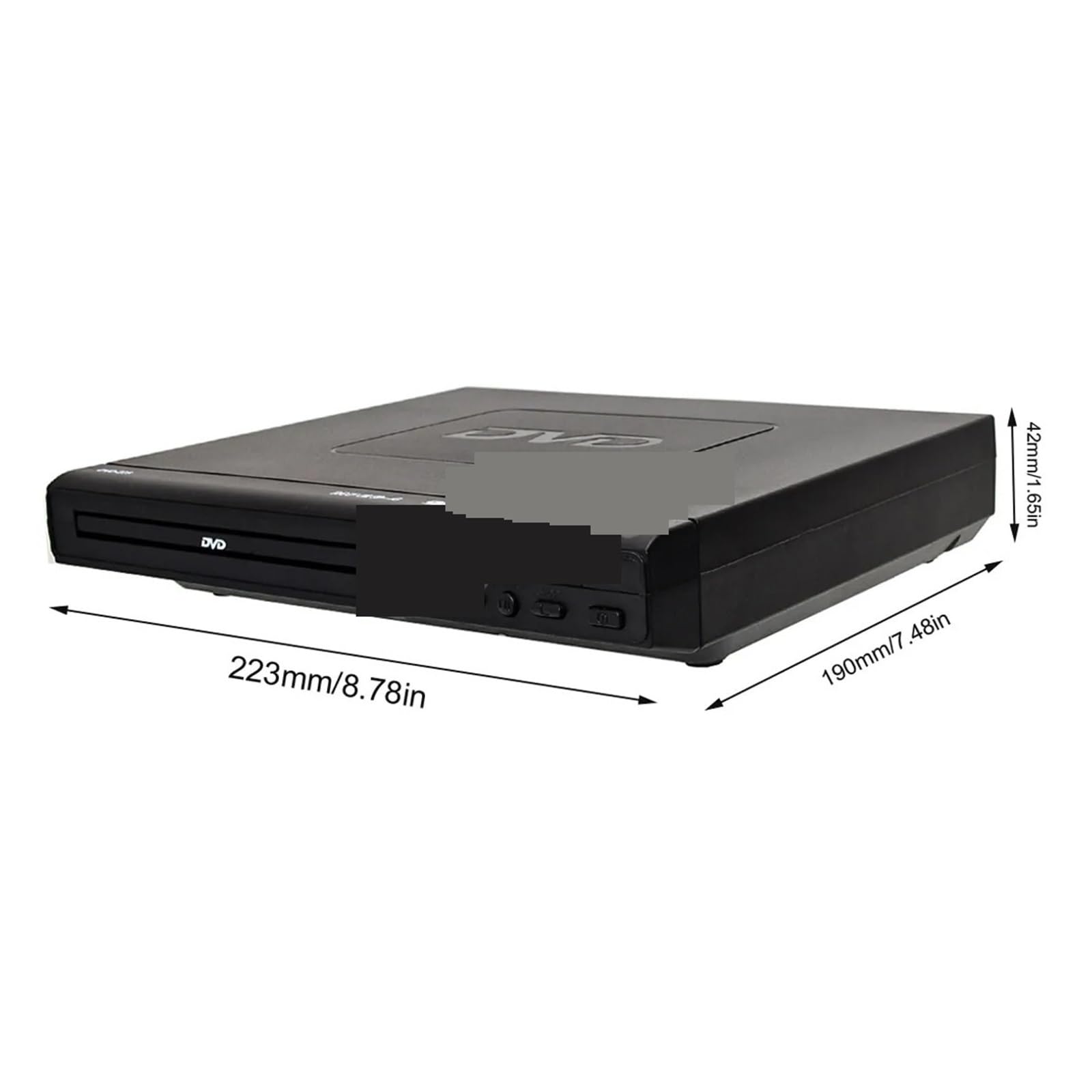 Reproductor De DVD Multiregión con Soporte For TV Digital Disfrute De La Mejor Experiencia De Entretenimiento En El Hogar Compacto Fácil Uso