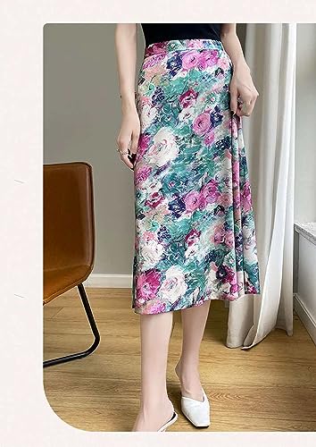 Jupe drapée polyvalente pour affiner la silhouette confortablement en été - 5