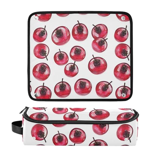 Organizador 2-en-1 resistente al calor para herramientas de cabello miniatura 3