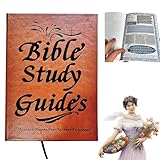 Explorinox 66 Page Bible Study Journal for Women,Spiral Bible Study Guide with Daily Devotional, Prayer Journal & Scripture Quotes, Christian Bible Study Supplies Gift