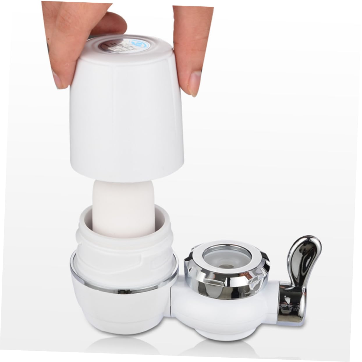 Depuratore e 2 Pezzi con Filtro Ceramico per Rubinetto Cucina