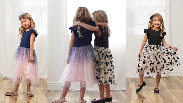 Arshiner Girls' Tulle Sundress Summer Flower Princess